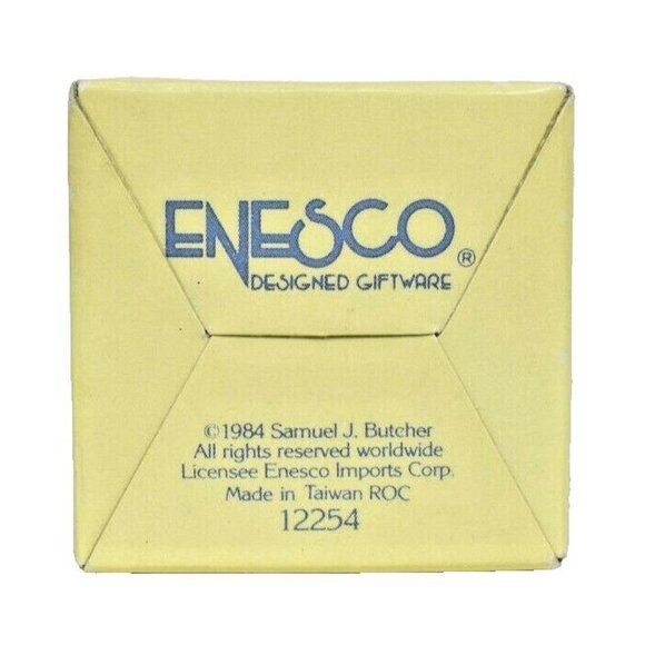 Enesco Precious Moments Love Covers All Vintage Collectible Porcelain Thimble - Picture 9 of 9